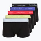Bokserki Calvin Klein LV00NB4412 Low Rise Trunk 5 par black w green bloom wb/black w dazzlin