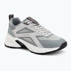 Buty męskie Calvin Klein HM0HM02220 Hike Runner Stripe Mix Nylon Suede light grey/granite grey