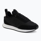 Buty męskie Calvin Klein YM0YM01414 Retro Runner Sock Laceup Mix mat black/bright white