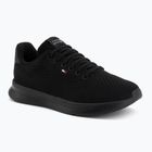 Buty męskie Tommy Hilfiger Lightweight Runner Knit black