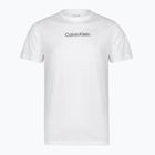Koszulka męska Calvin Klein 000NM2748E Crew Neck classic white w/ blue nights