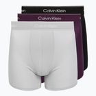 Bokserki męskie Calvin Klein LV00NB4394 Brief black/harbor mist/dark purple w/ dt