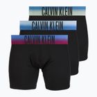 Bokserki męskie Calvin Klein LV00NB4622 Boxer Brief blck bodies w/ plein air psdn blue/
