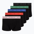 Bokserki męskie Tommy Hilfiger Trunk WB 5 pack black/fr red/bon pk/als green/no blue