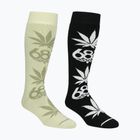 Skarpety snowboardowe męskie 686 Huf 2 pary multicolor