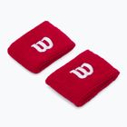 Frotki na nadgarstek Wilson WR5602W Wristband 2 szt. red