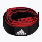 Pasek do ćwiczeń adidas czarno-czerwony ADTB-10608