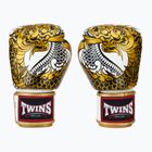 Rękawice bokserskie Twins Special Fancy FBGVL3-52 white/gold