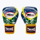 Rękawice bokserskie Twins Special FBGVL3-44 Brasil yellow/red/blue