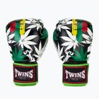 Rękawice bokserskie Twins Special Fancy FBGVL3-54 Grass green/black