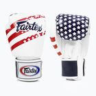 Rękawice bokserskie Fairtex Universal "Tight-Fit" Design USA white