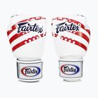 Rękawice bokserskie Fairtex Universal "Tight-Fit" Design USA white