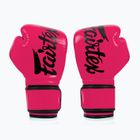Rękawice boskerskie Fairtex Microfiber pink/black