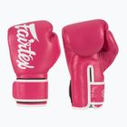 Rękawice boskerskie Fairtex Microfiber pink/white