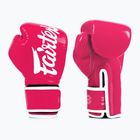 Rękawice boskerskie Fairtex Microfiber pink/white