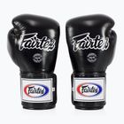 Rękawice bokserskie Fairtex Super Sparring - Locked Thumb black