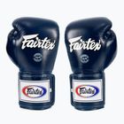 Rękawice bokserskie Fairtex Super Sparring - Locked Thumb blue