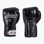 Rękawice bokserskie Fairtex Stylish Angular Sparring - Locked Thumb black