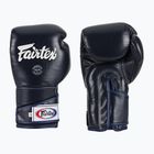 Rękawice bokserskie Fairtex Stylish Angular Sparring - Locked Thumb blue