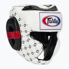 Kask bokserski Fairtex Super Sparring white/black