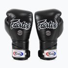 Rękawice bokserskie Fairtex Stylish Angular Sparring - Locked Thumb black