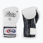Rękawice bokserskie Fairtex Heavy Hitter's Mexican Style white/blue