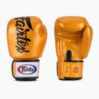 Rękawice bokserskie Fairtex Deluxe Tight-Fit gold