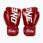 Rękawice bokserskie Fairtex ONE X Fairtex Boxing red