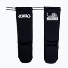 Ochraniacze piszczeli YOKKAO Muay Thai Boxing black cotton