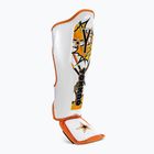 Ochraniacze piszczeli i stóp YOKKAO Pad Thai Shin Guards white