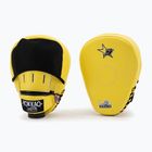 Łapy treningowe trenerskie YOKKAO Institution Focus Mitts Close Finger yellow