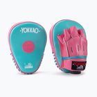 Tarcza treningowa YOKKAO Curved 2 szt. hot pink/island