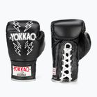 Rękawice bokserskie męskie YOKKAO Stadium Lace Up black