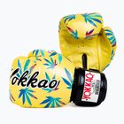 Rękawice bokserskie męskie YOKKAO Wax yellow