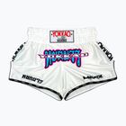 Spodenki treningowe męskie YOKKAO East Club Fight white