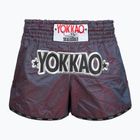 Spodenki treningowe męskie YOKKAO Lunar Muay Thai iridescent blue grey