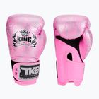 Rękawice bokserskie Top King Muay Thai Super Star Air pink/silver