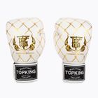 Rękawice bokserskie Top King Boxing Chain white/gold