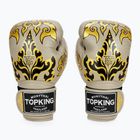 Rękawice bokserskie Top King Boxing Kanok beige