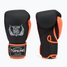 Rękawice bokserskie Top King Reborn Boxing Semi Leather white/orange
