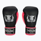 Rękawice bokserskie Top King Reborn Boxing Semi Leather black/pink