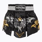 Spodenki treningowe Top King Thai Boxing black/white/gold