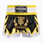 Spodenki treningowe Top King Thai Boxing black/gold/white
