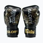 Rękawice bokserskie Fairtex Glory Kickboxing Competition Training Boxing black/gold