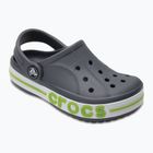 Klapki dziecięce Crocs Bayaband Clog Kids charcoal