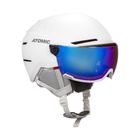 Kask narciarski Atomic Savor Visor Stereo white heather/blue stereo