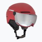Kask narciarski Atomic Savor Visor Stereo dark red