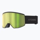 Gogle narciarskie Atomic Four Pro HD Photo all black/green gold