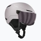Kask narciarski dziecięcy Atomic Revent Visor Jr concrete/silver flash