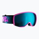 Gogle narciarskie dziecięce Atomic Revent S Flash Jr graphic/pink/blue flash